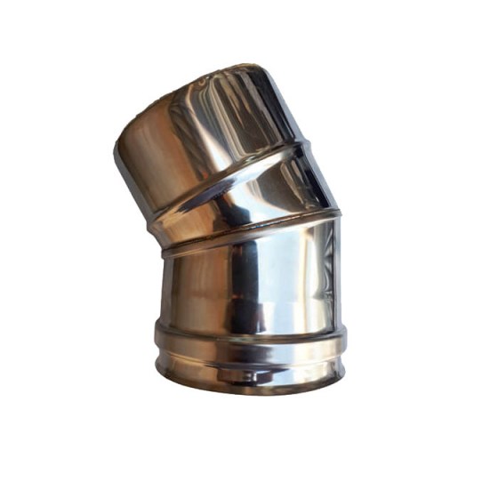 ΑΝΟΞΕΙΔΩΤΗ ΗΜΙΓΩΝΗ ΚΑΜΙΝΑΔΑ ΔΙΠΛΟΥ ΤΟΙΧΩΜΑΤΟΣ 30°